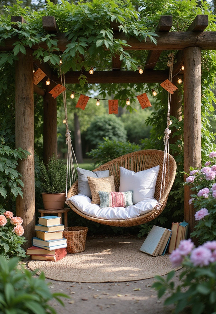 10 DIY Backyard Garden Projects Every Book Lover Will Enjoy - 3. Cozy Reading Nook