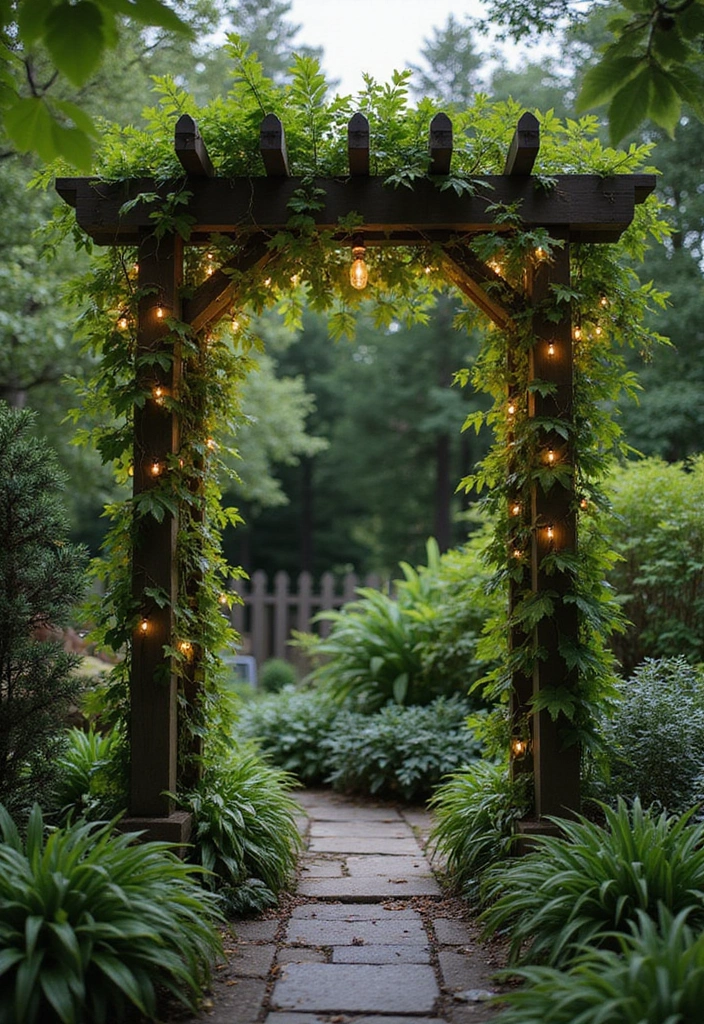 12 Cozy Small Backyard Garden Ideas for Book Lovers  - 6. Trellis with Climbing Plants