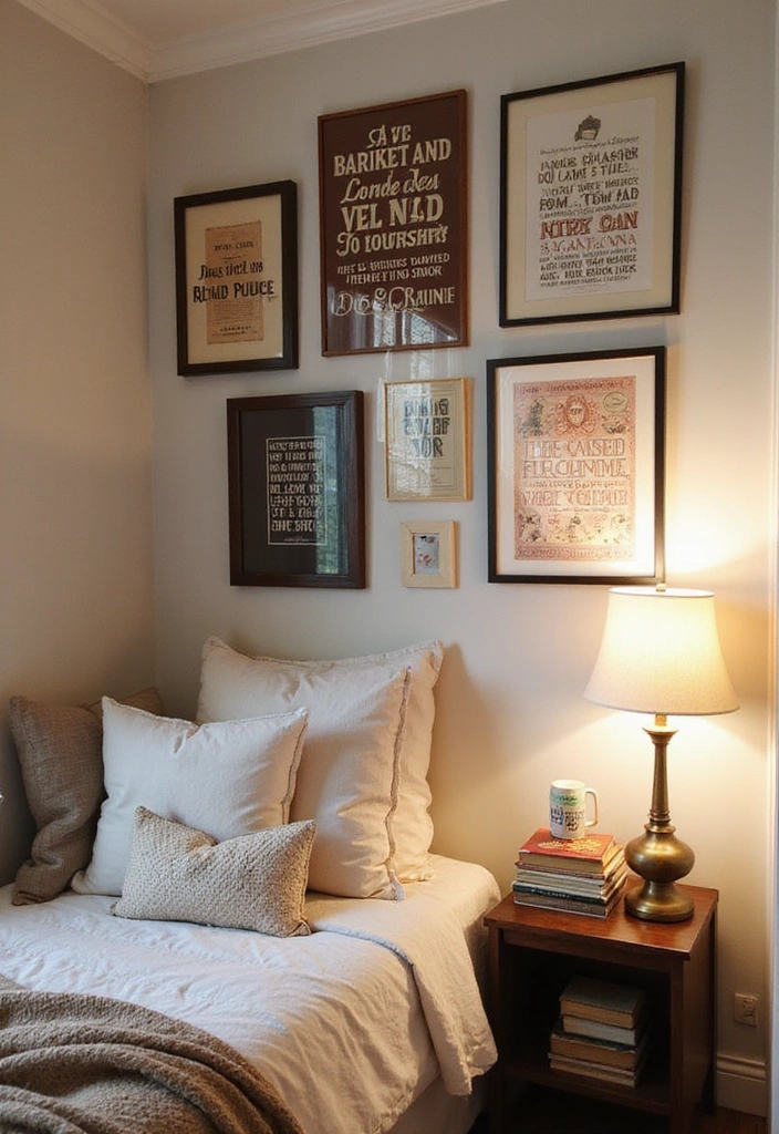 16 Must-Have Bedside Reading Accessories for Book Lovers (Your Table Will Thank You for #10!) - 5. Bookish Wall Art