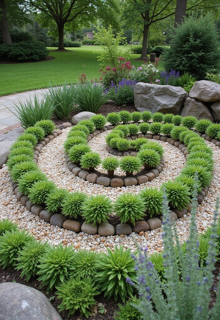 19 DIY Cottagecore Garden Decor Ideas for Book Lovers - 12. Herb Spiral Garden