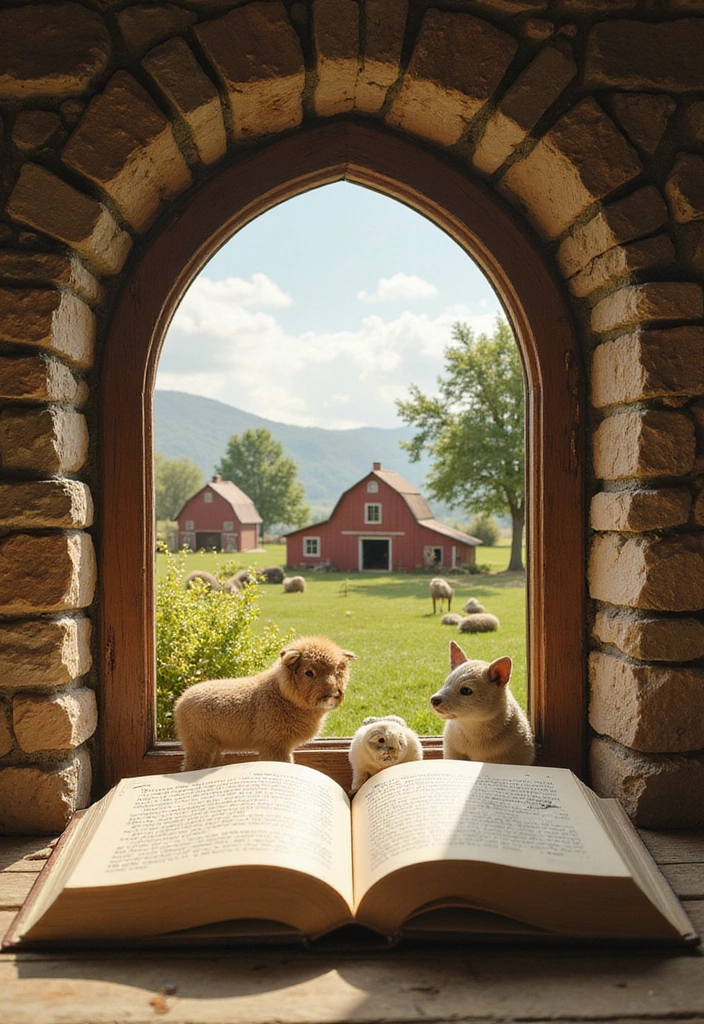 17 Mind-Blowing 3D Book Nook Ideas Every Bookworm Needs to Try Right Now! - 8. Rustic Farmhouse