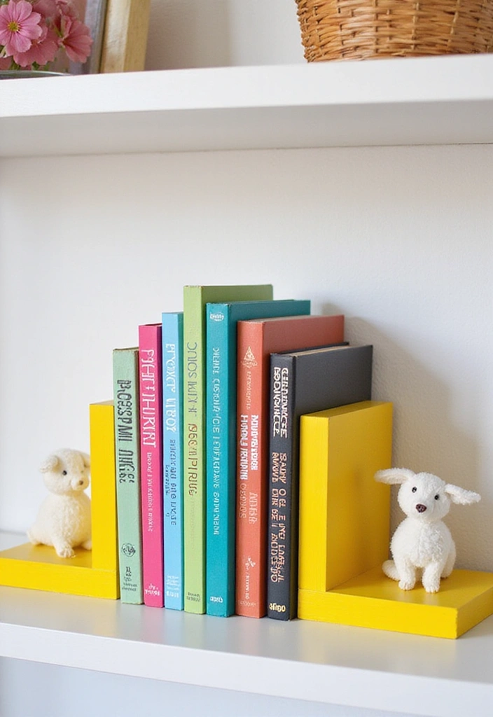 22 Easy Spring DIY Decor Projects for Book Lovers (Get Ready to Craft #18!) - 18. DIY Bookends
