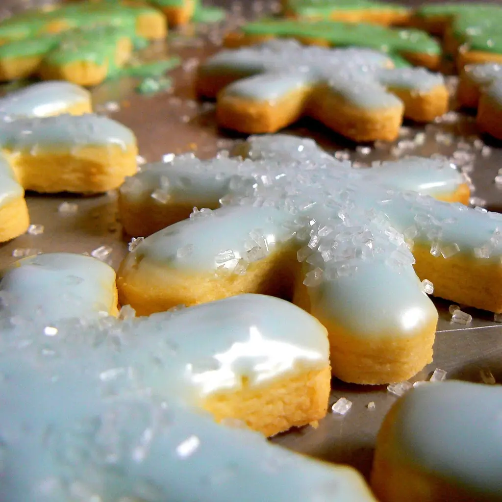 Rolled sugar cookies