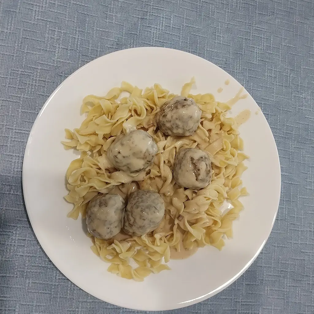 Swedish meatballs in Minnesota