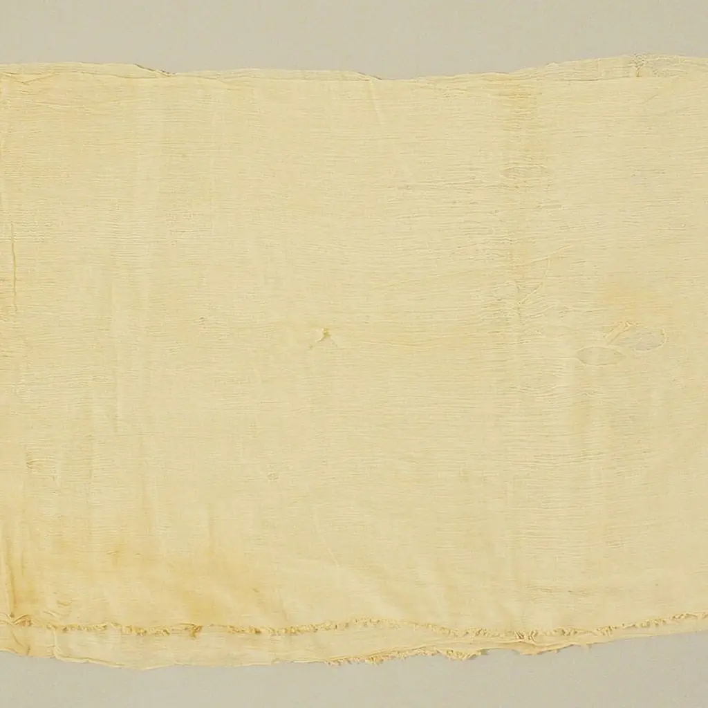 The household linen needed checking too