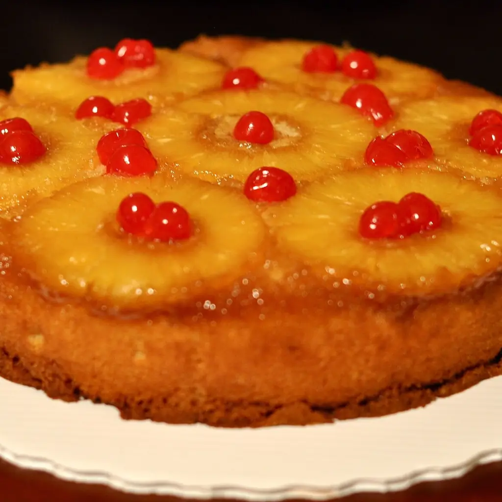 Pineapple upside-down cake