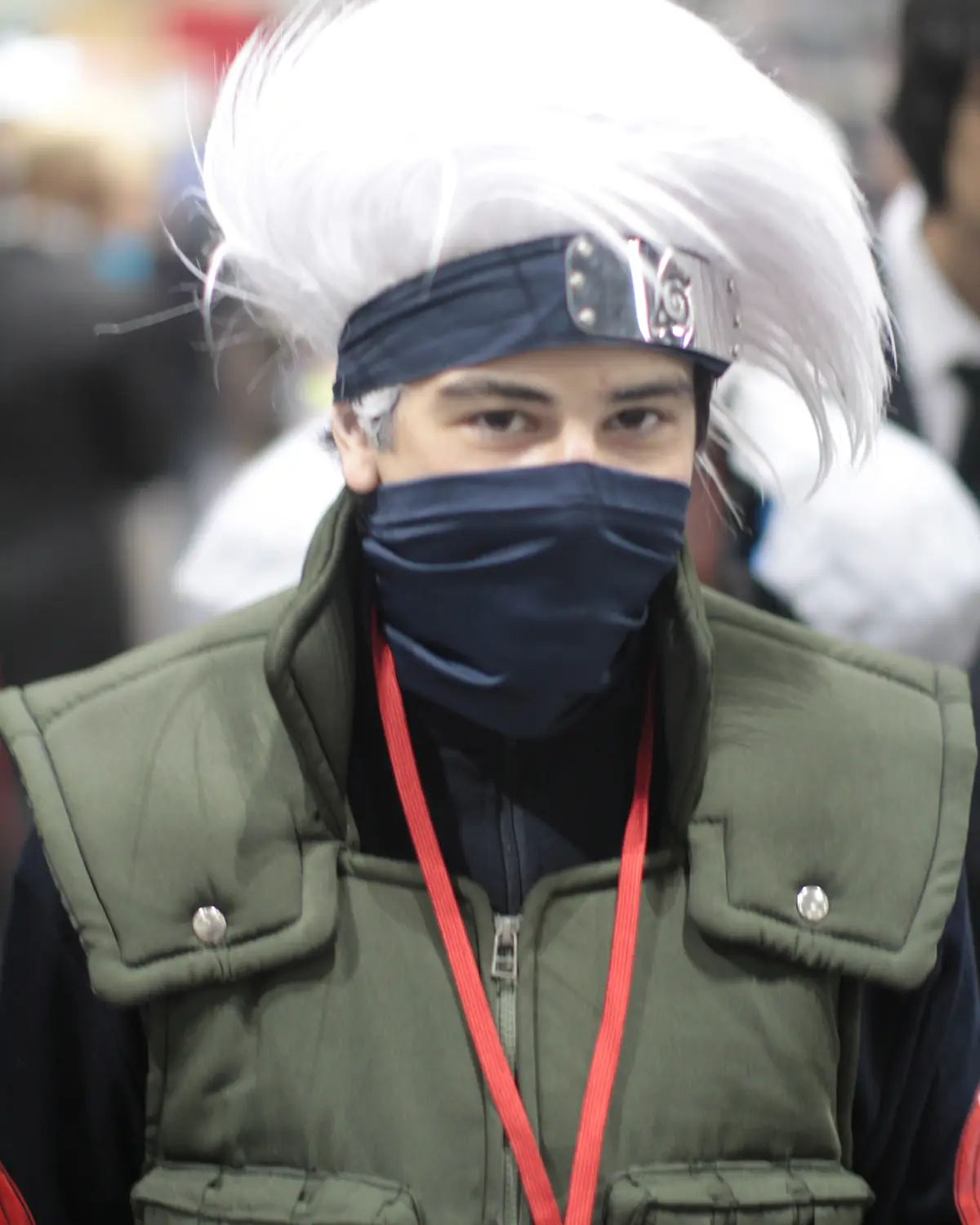 Kakashi Hatake cosplayer at Anime Expo 2010