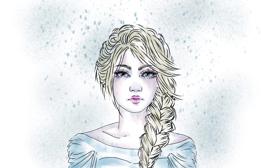 Elsa Frozen fantasy queen fanart