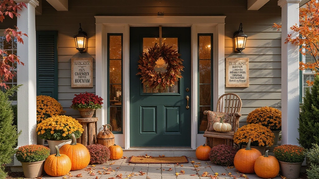 17 Enchanting Fall Door Decor Ideas for Book Lovers
